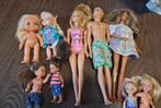 2 barbiepoppen, ken en 6 kleine poppen, Baby Pop, Enlèvement, Utilisé