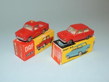 Lion Car 2 pièces, 46 Daf Pick-Up Variomatic et Daf 44 Vario, Enlèvement ou Envoi, Utilisé, Voiture, Lion Toys