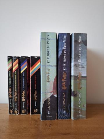 Complete Harry Potter-reeks in het Frans (7boeken) beschikbaar voor biedingen