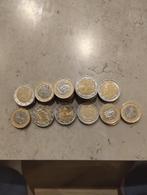 Pièce de 2 euro 1 euro est 50 centimes rare, 2 euro, Ophalen of Verzenden, België, Losse munt