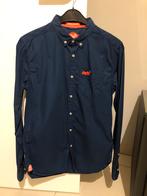 Hemd Superdry, Blauw, Halswijdte 39/40 (M), Zo goed als nieuw, Ophalen