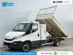 Iveco Daily 35C12 2.3 Kipper Dubbellucht 3.5t Trekhaak Airco, Auto's, Achterwielaandrijving, Gebruikt, Electronic Stability Program (ESP)
