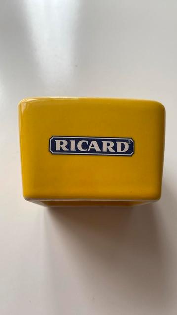 Bol apéro Ricard ramequin carré 8x8x5cm