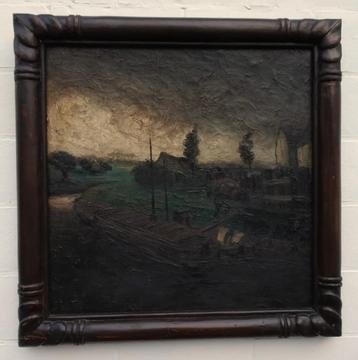 ORIGINEEL WERK VAN JOSEF NICOLAS DE VUYST EXPRESSIONISME beschikbaar voor biedingen