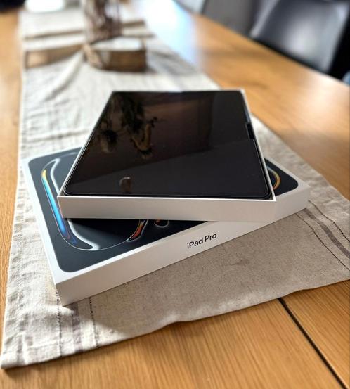 APPLE iPad Pro 13-inch (M4) Wi-Fi 256GB + extra's, Computers en Software, Apple iPads, Zo goed als nieuw, Apple iPad, Wi-Fi, 13 inch of meer