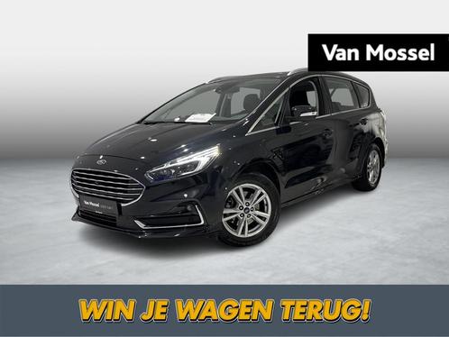 Ford S-Max Hybride Automaat Titanium - Carplay - 7 Plaatsen, Auto's, Ford, Bedrijf, Te koop, S-Max, Lichtmetalen velgen, Hybride Elektrisch/Benzine