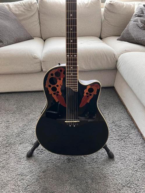 Ovation Celebrity CS247 + hardcase + soundhole covers, Muziek en Instrumenten, Snaarinstrumenten | Gitaren | Akoestisch, Gebruikt