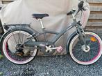 Meisjesfiets decathlon 20”, Fietsen en Brommers, 20 inch of meer, Gebruikt, Versnellingen, Dames