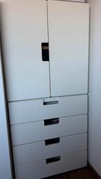 2 witte IKEA opbergkasten – goede staat, Huis en Inrichting, Kasten | Roldeurkasten en Archiefkasten, Ophalen, Gebruikt