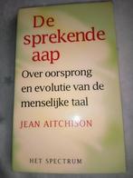 Boek de sprekende aap jean aitchison, Boeken, Ophalen of Verzenden, Zo goed als nieuw, Jean aitchison