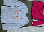 witte longsleeve t-shirt trui met strikjes 86, Kinderen en Baby's, Babykleding | Maat 86, Ophalen of Verzenden, Zo goed als nieuw