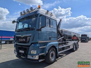 MAN TGX 28.460 6x2 LX Euro6 - Haakarm systeem 20T - Hydrolif beschikbaar voor biedingen