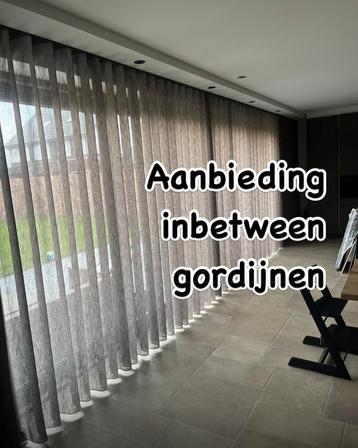 Aanbieding inbetween gordijnen beschikbaar voor biedingen