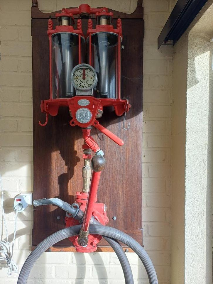 Benzinepomp Scapi Vilvorde A0010, Verzamelen, Overige Verzamelen, Gebruikt, Ophalen