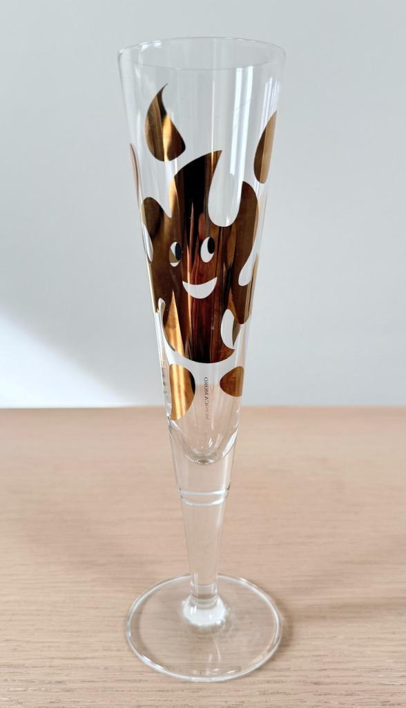 Ritzenhoff / Goldnacht Champus / MONICA MORO / 1998, Antiek en Kunst, Antiek | Glaswerk en Kristal, Ophalen of Verzenden