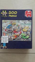 Puzzel Jan van haasteren in de autospuiterij 500 st, Hobby en Vrije tijd, Denksport en Puzzels, Ophalen of Verzenden, Nieuw