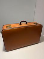Grote bruine vintage valies, Handtassen en Accessoires, Koffers, Ophalen, Gebruikt, 60 tot 70 cm, 35 tot 45 cm