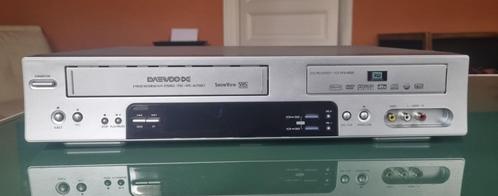 combo vhs-speler dvdr-w daewoo copy dvd vhs, Audio, Tv en Foto, Videospelers, Zo goed als nieuw, VHS-speler of -recorder, Ophalen of Verzenden