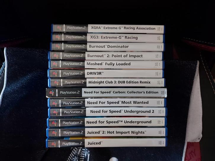 PS2 Speed Bundel, Games en Spelcomputers, Games | Sony PlayStation 2, Gebruikt, Ophalen of Verzenden