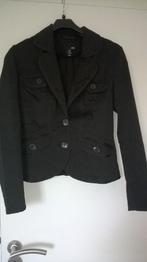 mooie zwarte vest/jasje/blazer maat 40, merk H&M, Kleding | Dames, Jassen | Zomer, Maat 38/40 (M), H&M, Zo goed als nieuw, Zwart