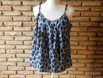(122)- top femme t.42 noir gris - shein - beschikbaar voor biedingen