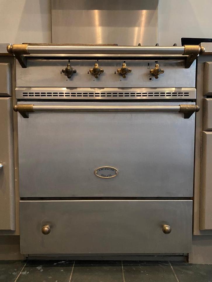 Belle cuisinière Lacanche au gaz, Electroménager, Cuisinières, Utilisé, À Poser, 4 zones de cuisson, 90 à 95 cm, 60 cm ou plus