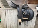 Br springzadel 17.5 inch met singel, Dieren en Toebehoren, Paarden en Pony's | Zadels, Ophalen, Gebruikt, Springen