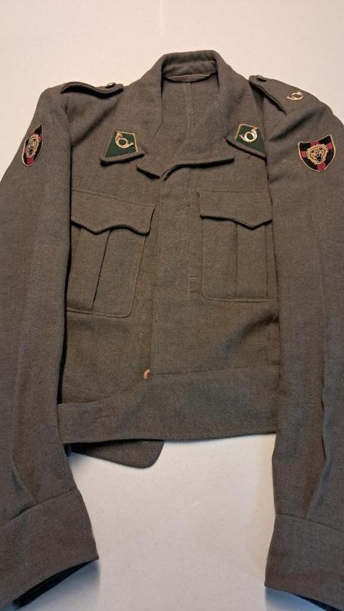 BELGIQUE - ABL - BLOUSON 1er CARABINIERS - 1957, Verzamelen, Militaria | Algemeen, Landmacht, Kleding of Schoenen, Ophalen of Verzenden