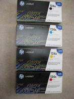 Set toners HP Q6000A-Q6001A-Q6002A-Q6003A ZCYM (HP 124A), Ophalen of Verzenden, Nieuw, Toner, HP ORIGINAL