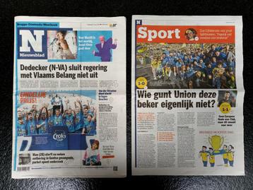 Union Saint-Gilloise - Beker van België 2024 beschikbaar voor biedingen