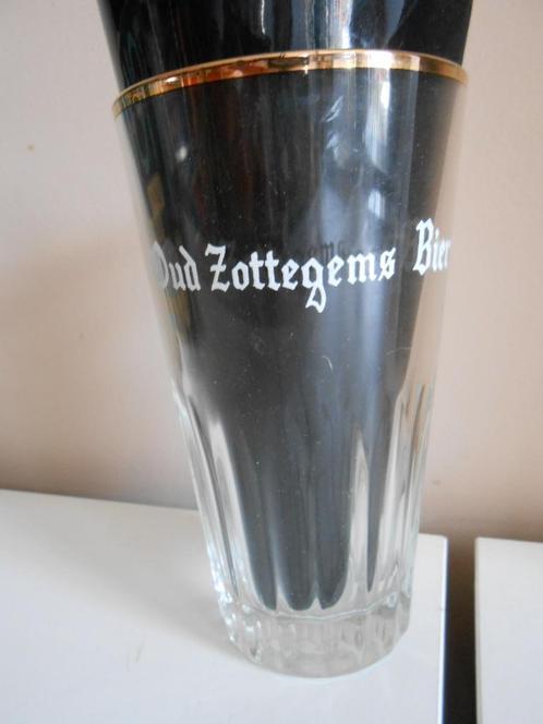 glas Oud Zottegems bier , brouwerij Crombé ., Collections, Marques de bière, Enlèvement ou Envoi