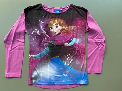 T-shirt rose La Reine des Neiges Anna 140, Enfants & Bébés, Vêtements enfant | Taille 140, Comme neuf, Fille, Chemise ou À manches longues
