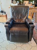 Revilax, elektrische relaxzetel, leder met opstahulp., Ophalen, Gebruikt, Eenpersoons, Minder dan 75 cm
