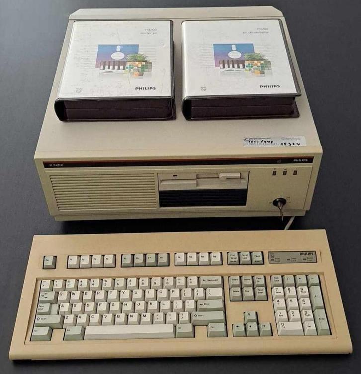 PHILIPS P3202-033 met toebehoren, Computers en Software, Vintage Computers, Ophalen of Verzenden