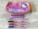 Pennenzak HELLO KITTY + accessoires (nr3925), Diversen, Ophalen of Verzenden, Zo goed als nieuw