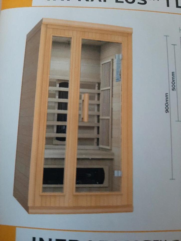 infraroodcabine, Sport en Fitness, Sauna, Zo goed als nieuw, Infrarood, Ophalen