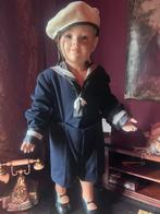 Antiek etalage pop mannetje 86 cm, Ophalen, Pop