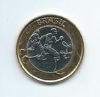 Brazilië, 1 Real 2015, Paralympic Athletics., Postzegels en Munten, Munten | Amerika, Ophalen of Verzenden, Zuid-Amerika, Losse munt
