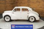 Renault 4CV Cabriolet | 1952 | Route 66 Auctions, Auto's, Renault, Zwart, Bedrijf, Handgeschakeld