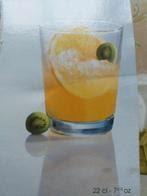 6 Verres à cocktail " Dallas Conic "Neufs, Enlèvement ou Envoi, Neuf, Verre, Verre ou Verres