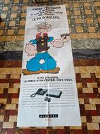 affiche Poster Popeye Alcatel, Ophalen of Verzenden, Gebruikt