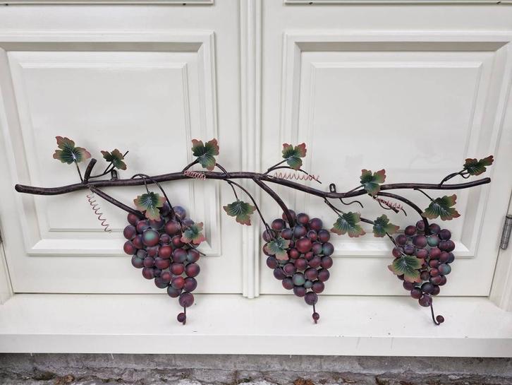 kapstok , muurdecoratie druiven, Huis en Inrichting, Woonaccessoires | Wanddecoraties, Nieuw, Ophalen of Verzenden