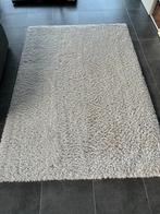 IKEA hoogpolig tapijt VINDUM – wit – ca. 160  230 cm, Ophalen, Zo goed als nieuw, Wit