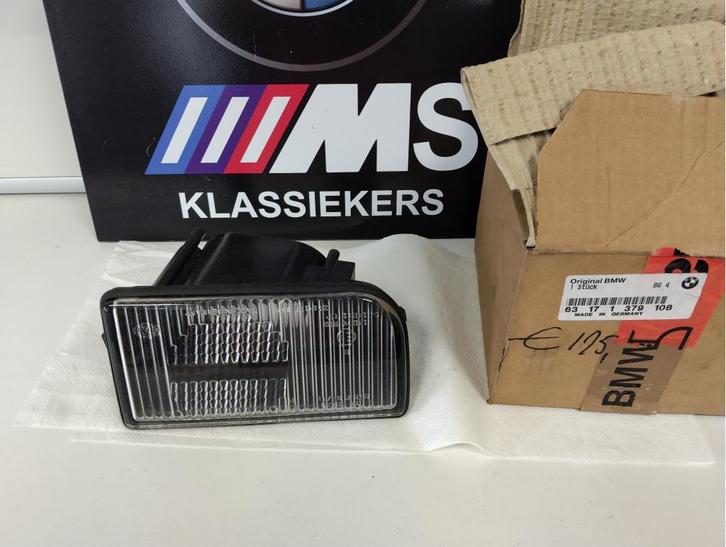BMW E24 E32 Mistlamp glas rechts NIEUW 63171379108, Auto-onderdelen, Verlichting, BMW, Nieuw, Ophalen of Verzenden