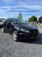 206 benzine, Auto's, Voorwielaandrijving, 4 cilinders, 0 kg, Zwart