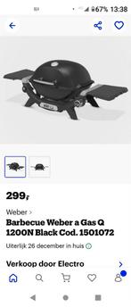 Weber gas BBQ en onderstel, Enlèvement, Utilisé