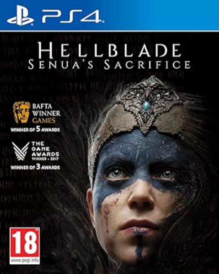 Hellblade Senuas Sacrifice PS4 GRATIS LEVERING, Games en Spelcomputers, Games | Sony PlayStation 4, Nieuw, Avontuur en Actie, 1 speler