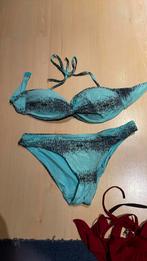 Blauwe bikini met patroon, Blauw, Bikini, Ophalen of Verzenden, Etam