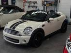 MINI Roadster 1.6 Benzine Automaat | 97.000 KM | 12MGarantie, Auto's, Zwart, Cabriolet, Roadster, Wit