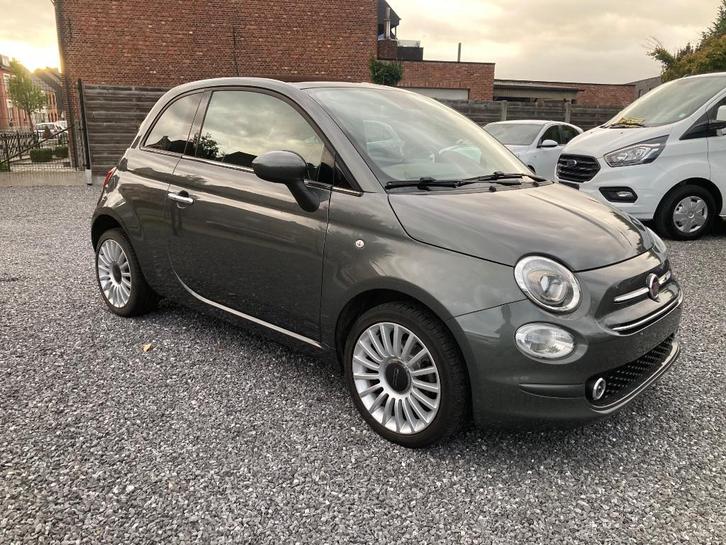 Fiat 500 1.2i 46000km AIRCO CC NAVI PANODAK Garantie !!!, Auto's, Fiat, Bedrijf, Te koop, ABS, Airbags, Airconditioning, Bluetooth